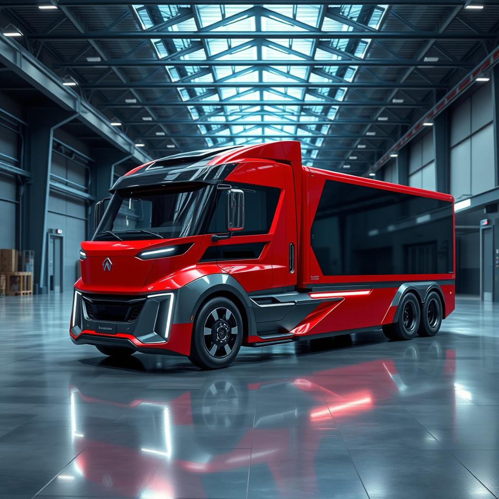 electric and hybrid trucks in logistics