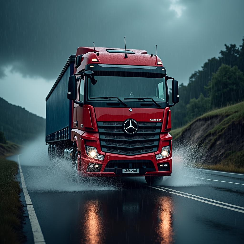 managing weather risks for truck drivers